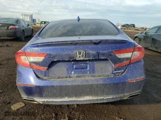 2019 Honda Accord Sedan Sport 1.5T with VIN 1HGCV1F32KA100119, listed as a Copart auction lot 45907395 with 77,765 mi miles and Salvage Title. Bid and sale history available at carsss.com. Image 6.