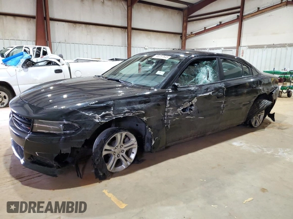 2022 Dodge Charger SXT with VIN 2C3CDXBG8NH212544, listed as a Copart auction lot 46357645 with 50,236 mi miles and Salvage Title. Bid and sale history available at DreamBid. Image 1.