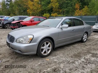 2002 Infiniti Q45 z VIN JNKBF01A52M002920, wystawiony jako Copart lot #73249364 z przebiegiem 95 955 mil mil oraz Tytuł czysty. Historia ofert i sprzedaży dostępna na DreamBid. Obrazek 1.