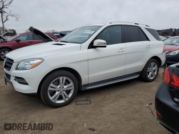 2013 Mercedes-Benz M 350 with VIN 4JGDA2EB9DA243869, listed as a Copart auction lot 44978135 with 111,549 mi miles and Salvage Title. Bid and sale history available at carsss.com. Image 1.