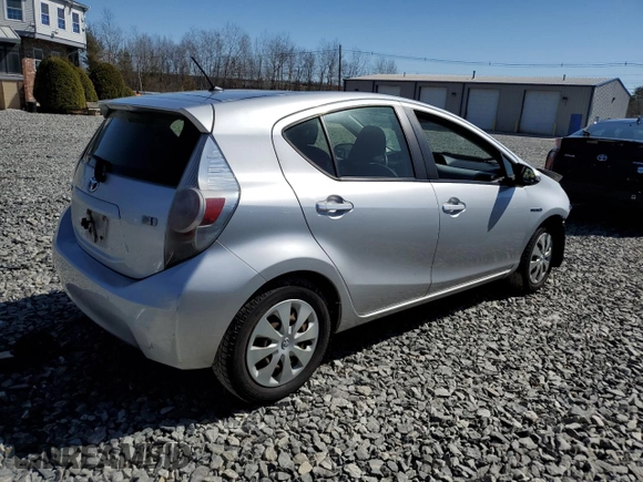 2012 Toyota Prius One with VIN JTDKDTB36C1519672, listed as a Copart auction lot 49692545 with 224,766 mi miles and Clean Title. Bid and sale history available at DreamBid. Image 3.