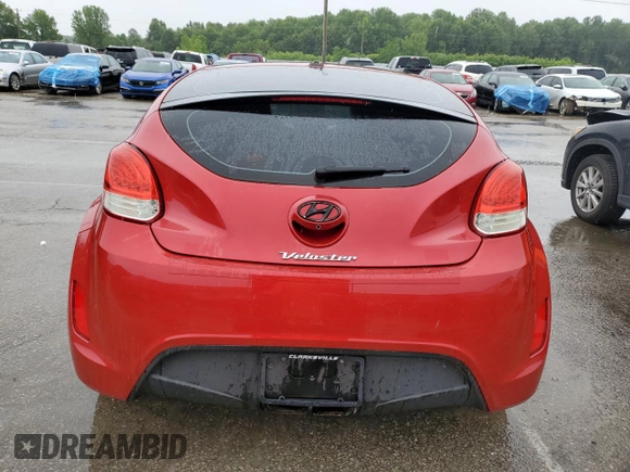 2014 Hyundai Veloster RE:FLEX with VIN KMHTC6AD9EU212982, listed as a Copart auction lot 58583615 with 146,146 mi miles and Non repairable. Bid and sale history available at DreamBid. Image 6.