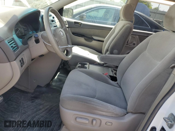 2005 Toyota Sienna CE с VIN 5TDZA23C45S317290, выставлен на аукционе Copart как лот 56559805 с пробегом 189 863 миль миль и Списание • Salvage title. История ставок и продаж доступна на DreamBid. Изображение 7.