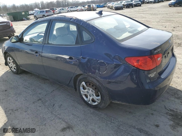 2009 Hyundai Elantra GLS PZEV with VIN KMHDU46D19U715538, listed as a Copart auction lot 47140375 with 79,816 mi miles and Clean Title. Bid and sale history available at carsss.com. Image 2.