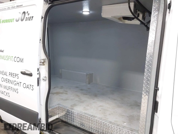 2023 Mercedes-Benz Sprinter Cargo Cargo with VIN W1Y40BHY5PT157048, listed as a IAAI auction lot 40339280 with 33,725 mi miles and . Bid and sale history available at DreamBid. Image 8.