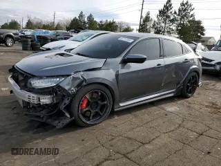 2019 Honda Civic Type R Touring z VIN SHHFK8G76KU202706, wystawiony jako Copart lot #82717354 z przebiegiem 51 127 mil mil oraz Szkoda całkowita • Salvage title. Historia ofert i sprzedaży dostępna na DreamBid. Obrazek 1.