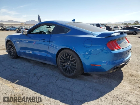 2020 Ford Mustang GT z VIN 1FA6P8CFXL5173400, wystawiony jako Copart lot #57359565 z przebiegiem 24 666 mil mil oraz Szkoda całkowita • Salvage title. Historia ofert i sprzedaży dostępna na DreamBid. Obrazek 2.