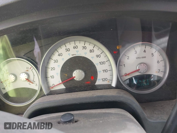 2006 Dodge Dakota SLT with VIN 1D7HW48N06S605938, listed as a IAAI auction lot 41669424 with 193,069 mi miles. Bid and sale history available at carsss.com. Image 7.