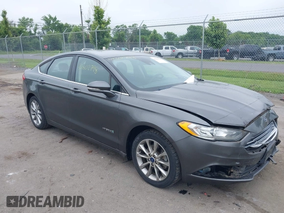 2017 Ford Fusion Hybrid SE with VIN 3FA6P0LU2HR301083, listed as a IAAI auction lot 42602798 with 89,003 mi miles and . Bid and sale history available at DreamBid. Image 1.