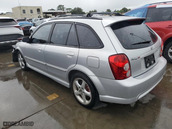 2002 Mazda Protege5 with VIN JM1BJ245721487122, listed as a Copart auction lot 76623344 with 199,545 mi miles and Non Repairable. Bid and sale history available at carsss.com. Image 2.