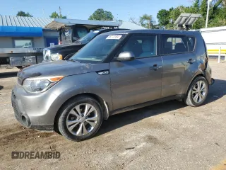 2015 Kia Soul + with VIN KNDJP3A51F7118330, listed as a Copart auction lot 58773184 with 65,250 mi miles and Salvage Title. Bid and sale history available at DreamBid. Image 1.