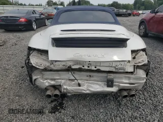 2007 Porsche 911 Carrera S with VIN WP0CB29997S777375, listed as a Copart auction lot 65143554 with 53,525 mi miles and Salvage Title. Bid and sale history available at carsss.com. Image 6.