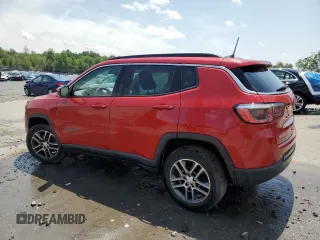 2017 Jeep Compass Latitude with VIN 3C4NJDBB3HT660606, listed as a Copart auction lot 60023685 with 80,526 mi miles and Salvage title. Bid and sale history available at DreamBid. Image 2.