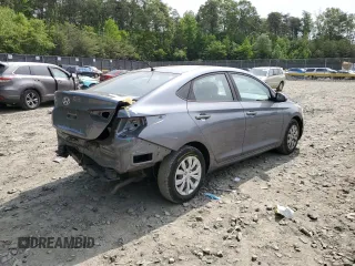 2018 Hyundai Accent SEL with VIN 3KPC24A3XJE007540, listed as a Copart auction lot 52873853 with 76,039 mi miles. Bid and sale history available at carsss.com. Image 3.