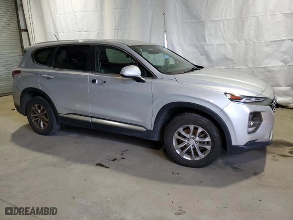 2019 Hyundai Santa Fe SE with VIN 5NMS2CAD1KH101928, listed as a Copart auction lot 47944875 with 75,511 mi miles and Clean Title. Bid and sale history available at carsss.com. Image 4.