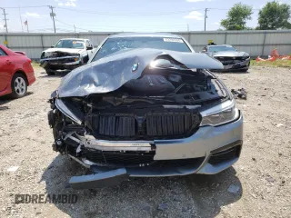 2017 BMW 5 Series 540i with VIN WBAJE5C36HG913936, listed as a Copart auction lot 63292004 with Not Provided miles and Salvage Title. Bid and sale history available at carsss.com. Image 5.