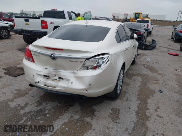 2013 Buick Regal Turbo Premium 1 z VIN 2G4GS5EV2D9220208, wystawiony jako IAAI lot #42281281 z przebiegiem 157 452 mil mil oraz . Historia ofert i sprzedaży dostępna na DreamBid. Obrazek 4.