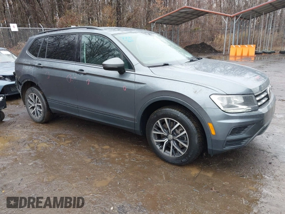 2021 Volkswagen Tiguan S with VIN 3VV0B7AX3MM026708, listed as a IAAI auction lot 41527399 with 80,061 mi miles and . Bid and sale history available at DreamBid. Image 1.