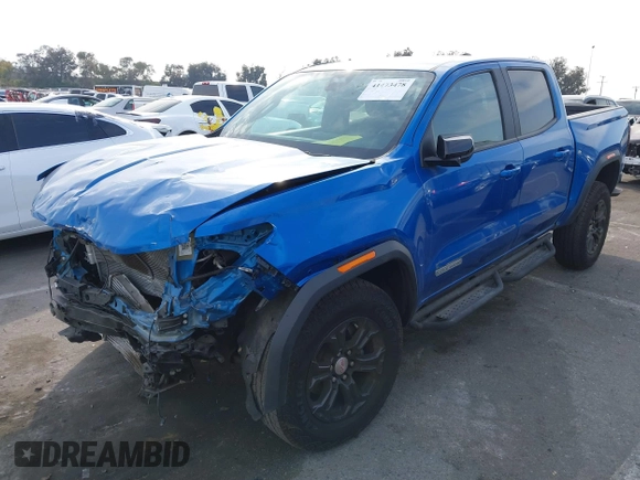 2023 GMC Canyon 2WD Elevation with VIN 1GTP5BEK7P1131310, listed as a IAAI auction lot 41473478 with 1 mi miles. Bid and sale history available at carsss.com. Image 17.