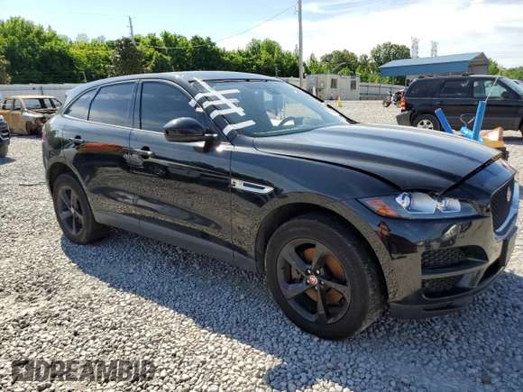 2017 Jaguar F-Pace 35t Premium with VIN SADCJ2BV9HA067768, listed as a Copart auction lot 55671845 with 137,396 mi miles and Clean Title. Bid and sale history available at DreamBid. Image 4.