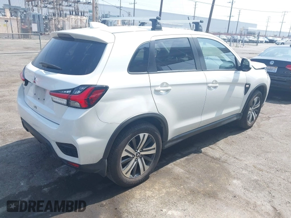 2021 Mitsubishi Outlander ES with VIN JA4APUAU7MU027570, listed as a IAAI auction lot 42415815 with 56,339 mi miles and . Bid and sale history available at DreamBid. Image 4.