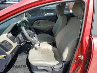 2015 Kia Rio LX with VIN KNADM4A37F6437017, listed as a Copart auction lot 50953015 with 95,341 mi miles and Salvage Title. Bid and sale history available at carsss.com. Image 7.