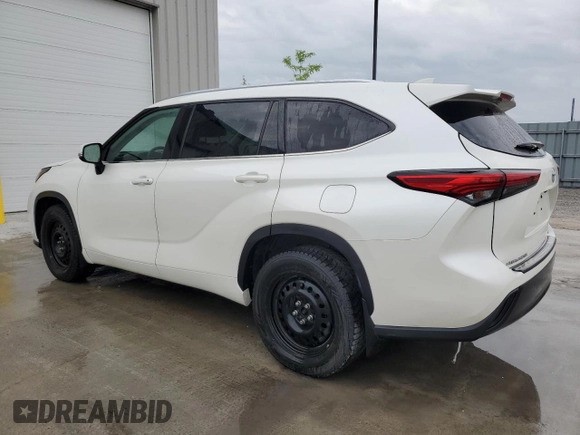 2021 Toyota Highlander XLE with VIN 5TDGZRBH6MS131478, listed as a Copart auction lot 61894725 with 160,165 mi miles and Clean title. Bid and sale history available at DreamBid. Image 2.