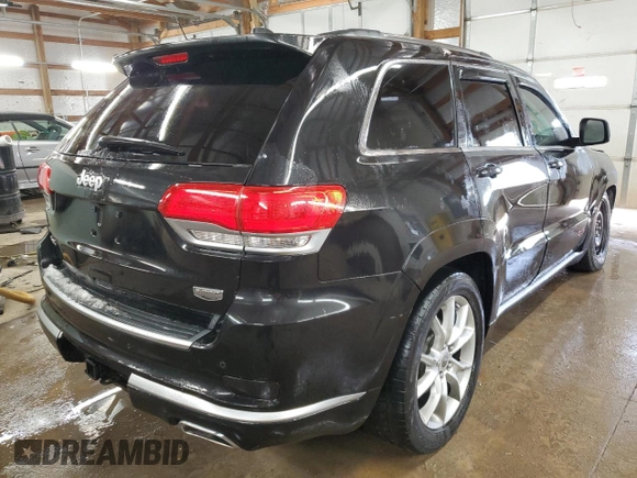2015 Jeep Grand Cherokee Summit with VIN 1C4RJFJT9FC759396, listed as a Copart auction lot 45644115 with 112,482 mi miles and Salvage Title. Bid and sale history available at carsss.com. Image 3.