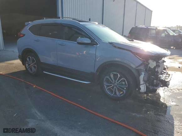 2022 Honda CR-V EX-L with VIN 5J6RW1H89NA009216, listed as a Copart auction lot 48560695 with 60,551 mi miles and Salvage Title. Bid and sale history available at carsss.com. Image 4.