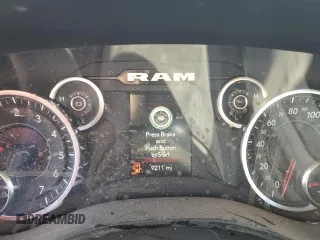 2023 Ram 1500 Big Horn with VIN 1C6RRFBG6PN606238, listed as a Copart auction lot 77317934 with 9,211 mi miles and Salvage Title. Bid and sale history available at carsss.com. Image 9.