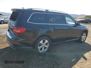 2017 Mercedes-Benz GLS 450 with VIN 4JGDF6EE9HA870581, listed as a Copart auction lot 72291504 with 92,036 mi miles and Salvage Title. Bid and sale history available at DreamBid. Image 3.