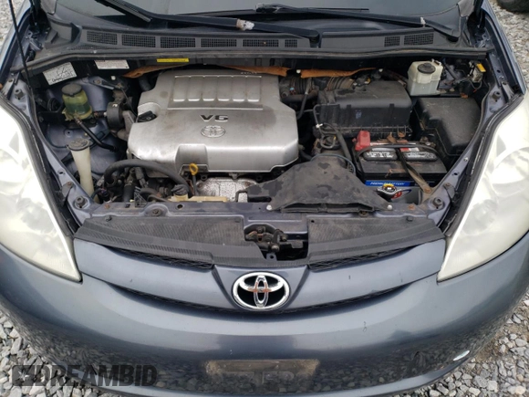 2008 Toyota Sienna XLE with VIN 5TDBK22C18S018893, listed as a Copart auction lot 53005975 with 167,651 mi miles and Clean Title. Bid and sale history available at carsss.com. Image 12.