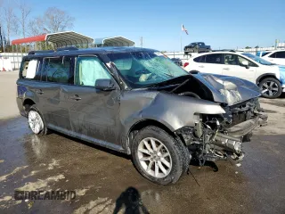 2014 Ford Flex SE with VIN 2FMGK5B85EBD42991, listed as a Copart auction lot 88848975 with 198,899 mi miles and Salvage Title. Bid and sale history available at carsss.com. Image 4.