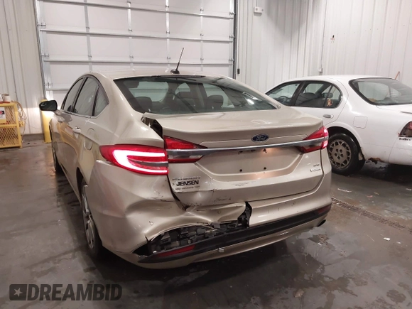 2017 Ford Fusion SE with VIN 3FA6P0HD1HR275097, listed as a IAAI auction lot 41791961 with 136,887 mi miles. Bid and sale history available at carsss.com. Image 6.