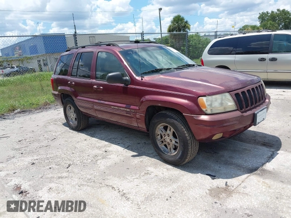 2000 Jeep Grand Cherokee Laredo with VIN 1J4G258S4YC381030, listed as a IAAI auction lot 42541918 with 306,934 mi miles and . Bid and sale history available at DreamBid. Image 1.