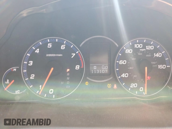 2007 Acura TSX with VIN JH4CL96887C017190, listed as a Copart auction lot 48474485 with 113,107 mi miles and Non Repairable. Bid and sale history available at carsss.com. Image 9.