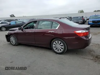 2013 Honda Accord Sdn EX-L with VIN 1HGCR2F84DA196053, listed as a Copart auction lot 54188445 with 96,305 mi miles and Salvage Title. Bid and sale history available at carsss.com. Image 2.