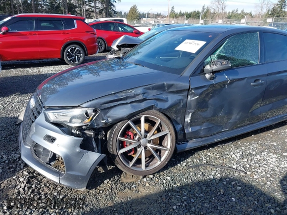 2016 Audi S3 Premium Plus with VIN WAUB1GFF8G1097864, listed as a IAAI auction lot 41507536 with 47,802 mi miles. Bid and sale history available at carsss.com. Image 6.