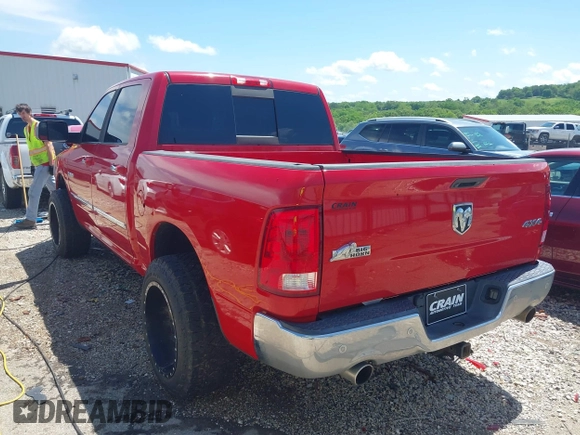 2016 Ram 1500 Big Horn with VIN 3C6RR7LT5GG271564, listed as a IAAI auction lot 42156612 with 137,545 mi miles and . Bid and sale history available at DreamBid. Image 3.