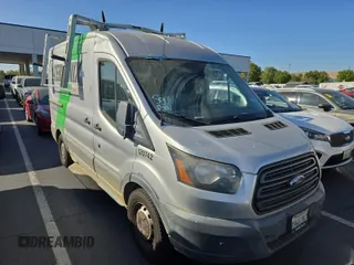 2017 Ford Transit Cargo with VIN 1FTYE1CM0HKB43622, listed as a IAAI auction lot 42670548 with 202,530 mi miles and . Bid and sale history available at DreamBid. Image 9.