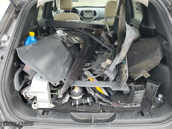 2017 Jeep Cherokee Limited with VIN 1C4PJMDS2HW657115, listed as a Copart auction lot 46327425 with 131,930 mi miles and Salvage Title. Bid and sale history available at carsss.com. Image 12.