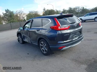 2018 Honda CR-V EX-L with VIN 2HKRW1H80JH512318, listed as a IAAI auction lot 41588393 with 66,593 mi miles. Bid and sale history available at carsss.com. Image 3.