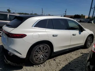 2023 Mercedes-Benz EQS with VIN 4JGDM4EB0PA008221, listed as a Copart auction lot 70640014 with 17,038 mi miles and Salvage Title. Bid and sale history available at carsss.com. Image 3.