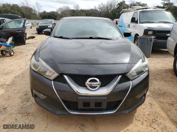2017 Nissan Maxima SV with VIN 1N4AA6AP5HC449500, listed as a Copart auction lot 47534695 with 0 mi miles and Salvage Title. Bid and sale history available at carsss.com. Image 5.
