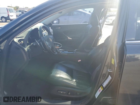 2011 Lexus IS 250 with VIN JTHBF5C23B5138850, listed as a Copart auction lot 44443045 with 116,358 mi miles and Salvage Title. Bid and sale history available at DreamBid. Image 7.