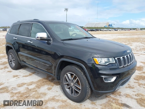 2018 Jeep Grand Cherokee Limited with VIN 1C4RJFBG8JC107833, listed as a IAAI auction lot 40654898 with 62,876 mi miles and . Bid and sale history available at DreamBid. Image 1.
