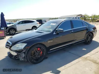 2012 Mercedes-Benz S-Class S 63 AMG with VIN WDDNG7EB5CA489259, listed as a Copart auction lot 73307794 with 191,367 mi miles and Salvage Title. Bid and sale history available at carsss.com. Image 1.