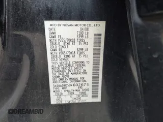 2009 Nissan Armada SE z VIN 5N1BA08D59N602675, wystawiony jako IAAI lot #42314277 z przebiegiem 168 540 mil mil oraz . Historia ofert i sprzedaży dostępna na DreamBid. Obrazek 9.