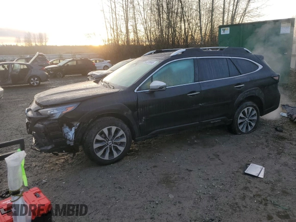 2025 Subaru Outback Touring XT with VIN 4S4BTGPD6S3104507, listed as a Copart auction lot 47039995 with 8,264 mi miles and Salvage Title. Bid and sale history available at carsss.com. Image 1.