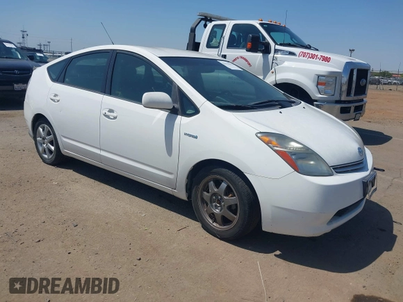 2007 Toyota Prius with VIN JTDKB20U577650008, listed as a IAAI auction lot 42171792 with 180,466 mi miles and . Bid and sale history available at DreamBid. Image 1.
